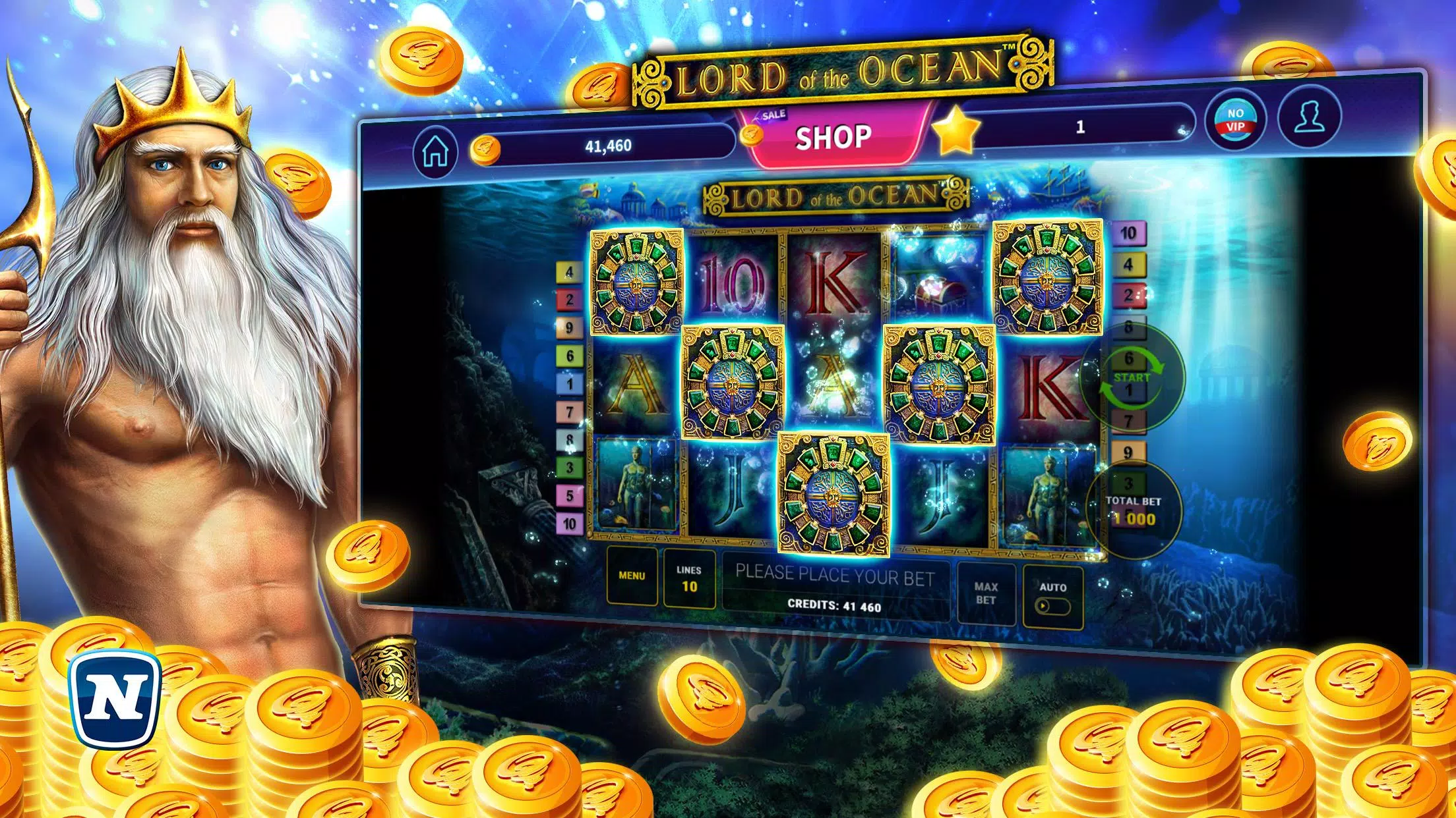 Lord of the Ocean™ Slot Tangkapan skrin 0