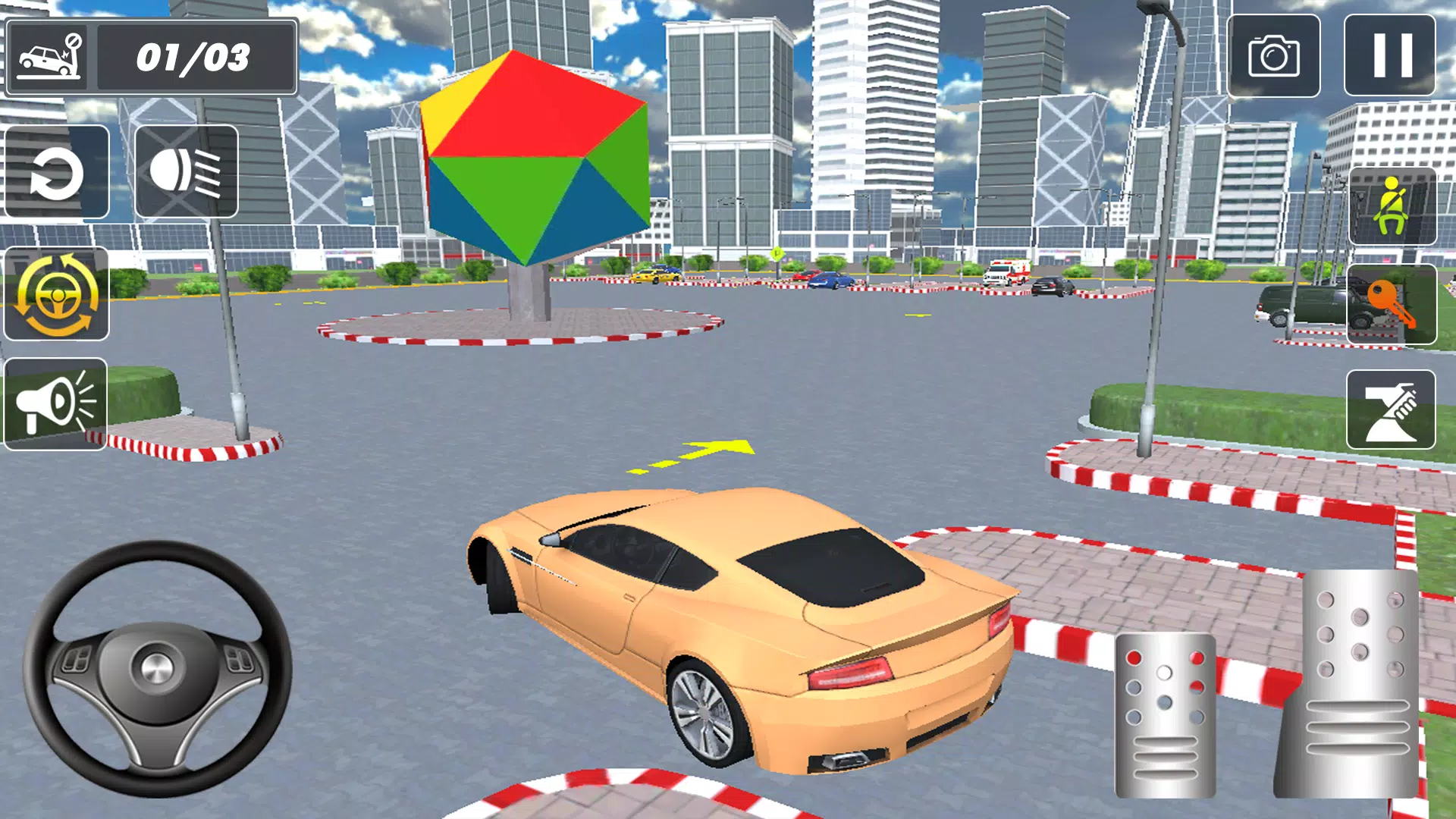 Car Parking 3D Simulation Game Скриншот 1