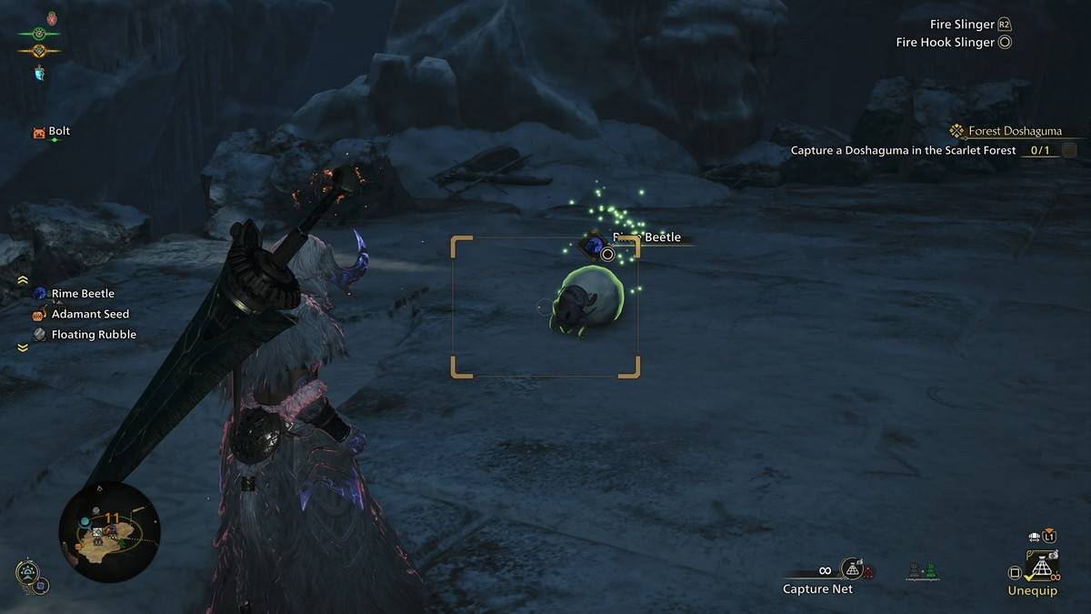วิธีจับด้วง Rime ใน Monster Hunter Wilds