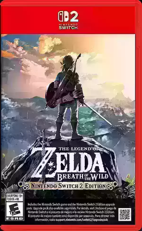 Switch 2 game packaging
