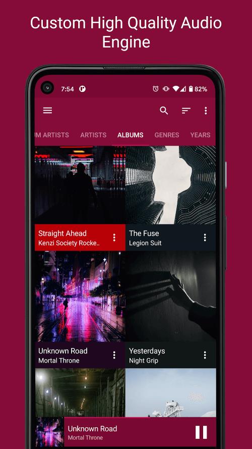 GoneMAD Music Player (Trial) Скриншот 1