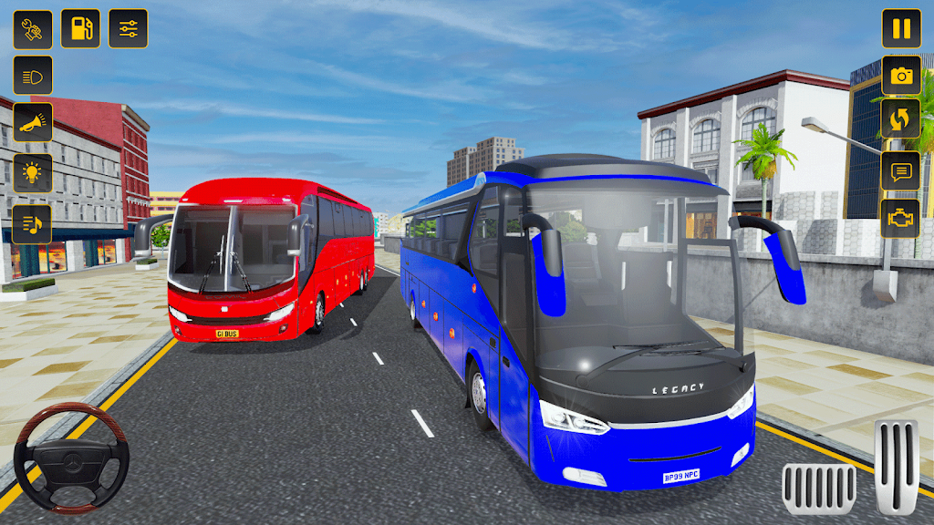 Real Bus Simulator 3d Bus Game Tangkapan skrin 2