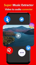 Video Downloader-Music Extract ภาพหน้าจอ 3