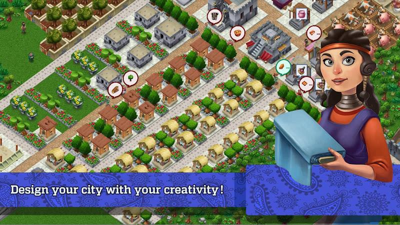 Townscapes: Farm&City Building স্ক্রিনশট 0