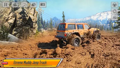 Offroad Driving Jeep Simulator ဖန်သားပြင်ဓာတ်ပုံ 0