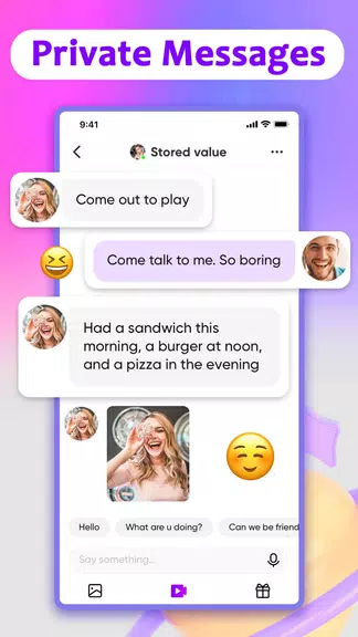 MatchU-Live, Meet People, Chat Tangkapan skrin 2