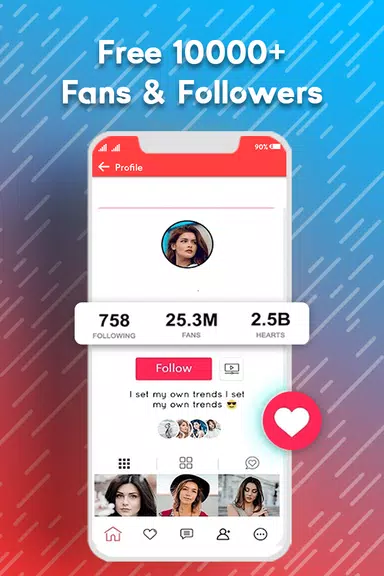 VipTools - Booster for Tiktok 螢幕截圖 0