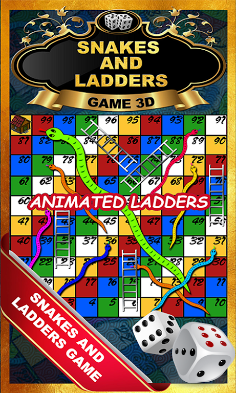 Snakes And Ladders Star:2019 New Dice Game ဖန်သားပြင်ဓာတ်ပုံ 2