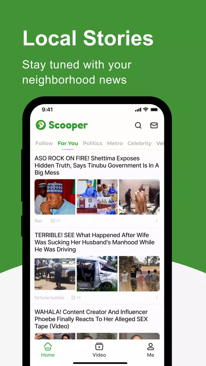 Scooper News Screenshot 0