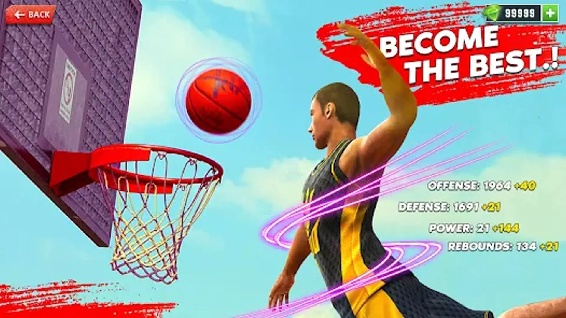 Basketball Games 2023 Offline 螢幕截圖 2