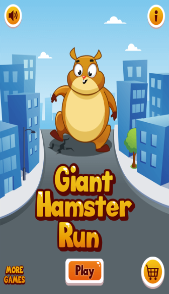 Giant Hamster Run スクリーンショット 1