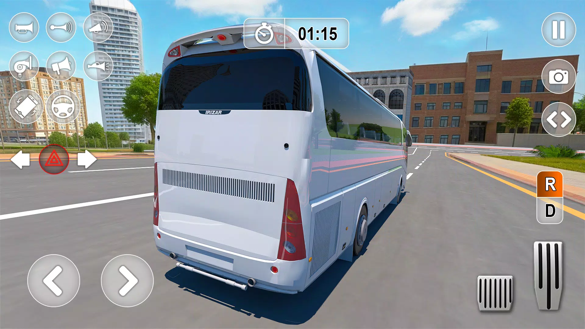 Bus Driving Games 3d Simulator Zrzut ekranu 0