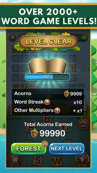 Word Forest: Word Games Puzzle Ekran Görüntüsü 1