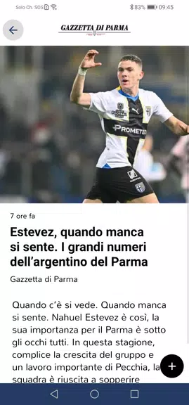 Gazzetta di Parma Tangkapan skrin 2