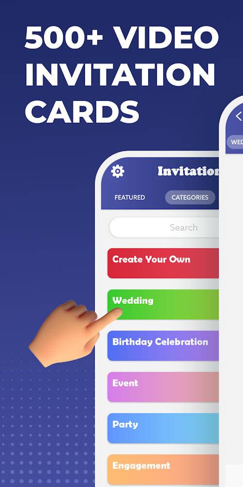 Video Invitation Maker Ảnh chụp màn hình 0