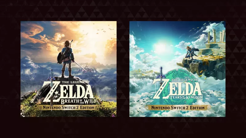 Nintendo Switch 2升級了諸如《野外呼吸》，《銀河戰士Prime 4》之類的遊戲