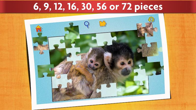 Jeu de Bébés Animaux Puzzle Capture d'écran 2