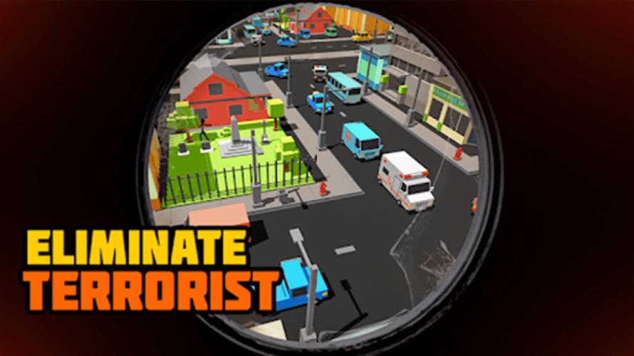 Stickman Sniper Shooter games スクリーンショット 2