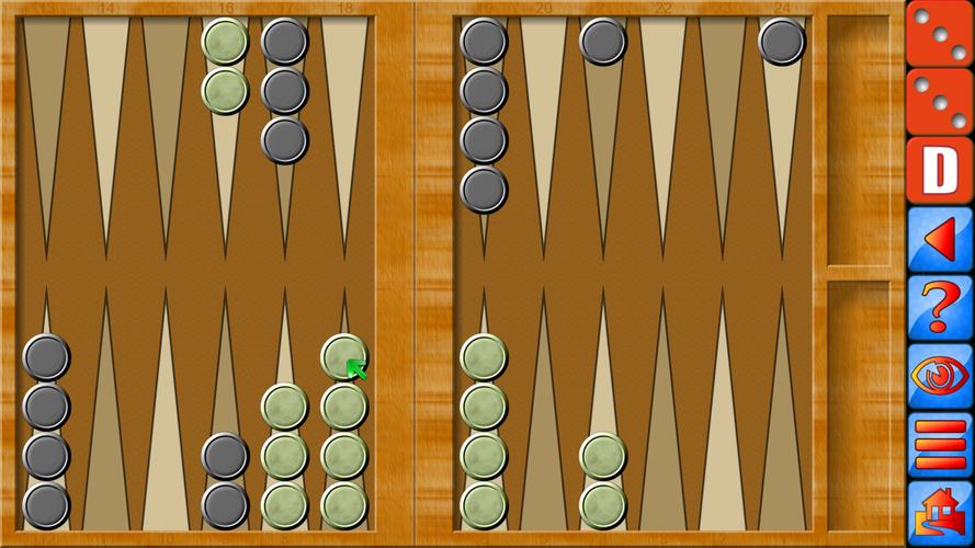 Backgammon V+ 스크린샷 1