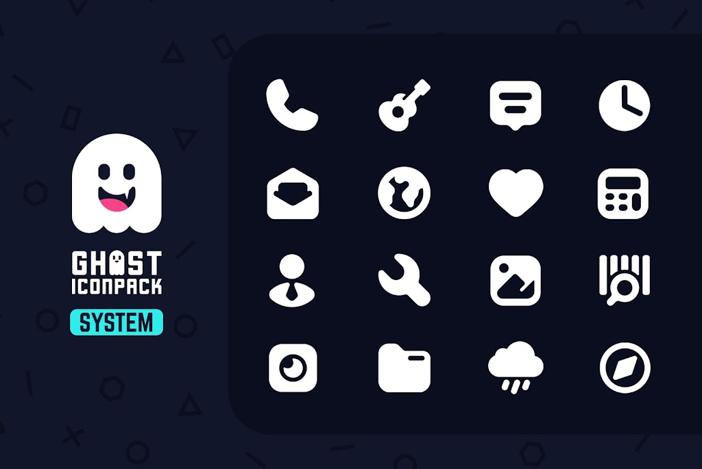 Ghost IconPack स्क्रीनशॉट 0