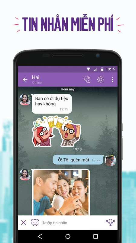 Viber Messenger Ảnh chụp màn hình 2