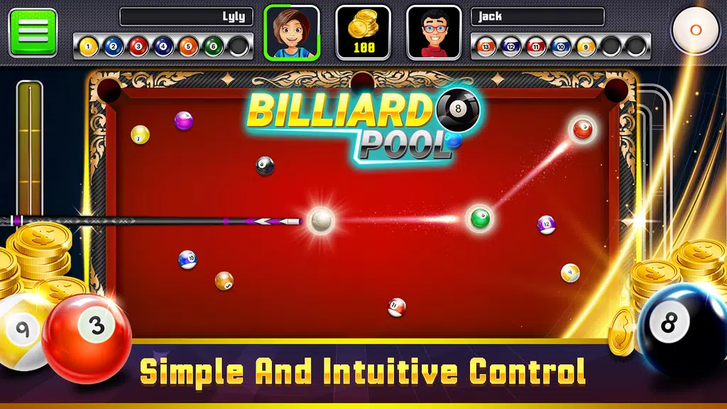 Billiards 8 ball 스크린샷 0