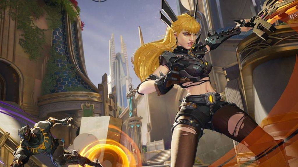 Magik using a sword in Marvel Rivals as part of an article about how to fix dropping FPS.