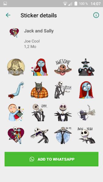 SpookyStickers Captura de pantalla 1