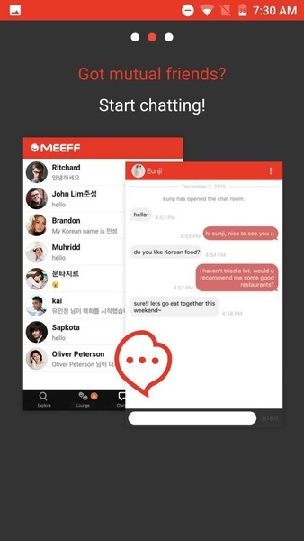 MEEFF - Make Global Friends Screenshot 1