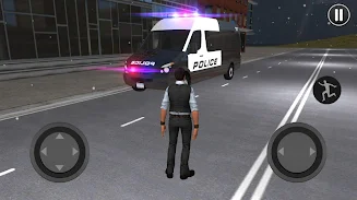 Schermata American Police Van Driving 1