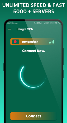 Bangladesh VPN - Proxy VPN स्क्रीनशॉट 2