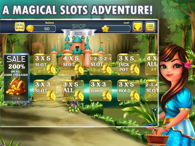 Wizard Of Wonderland Slots 螢幕截圖 0
