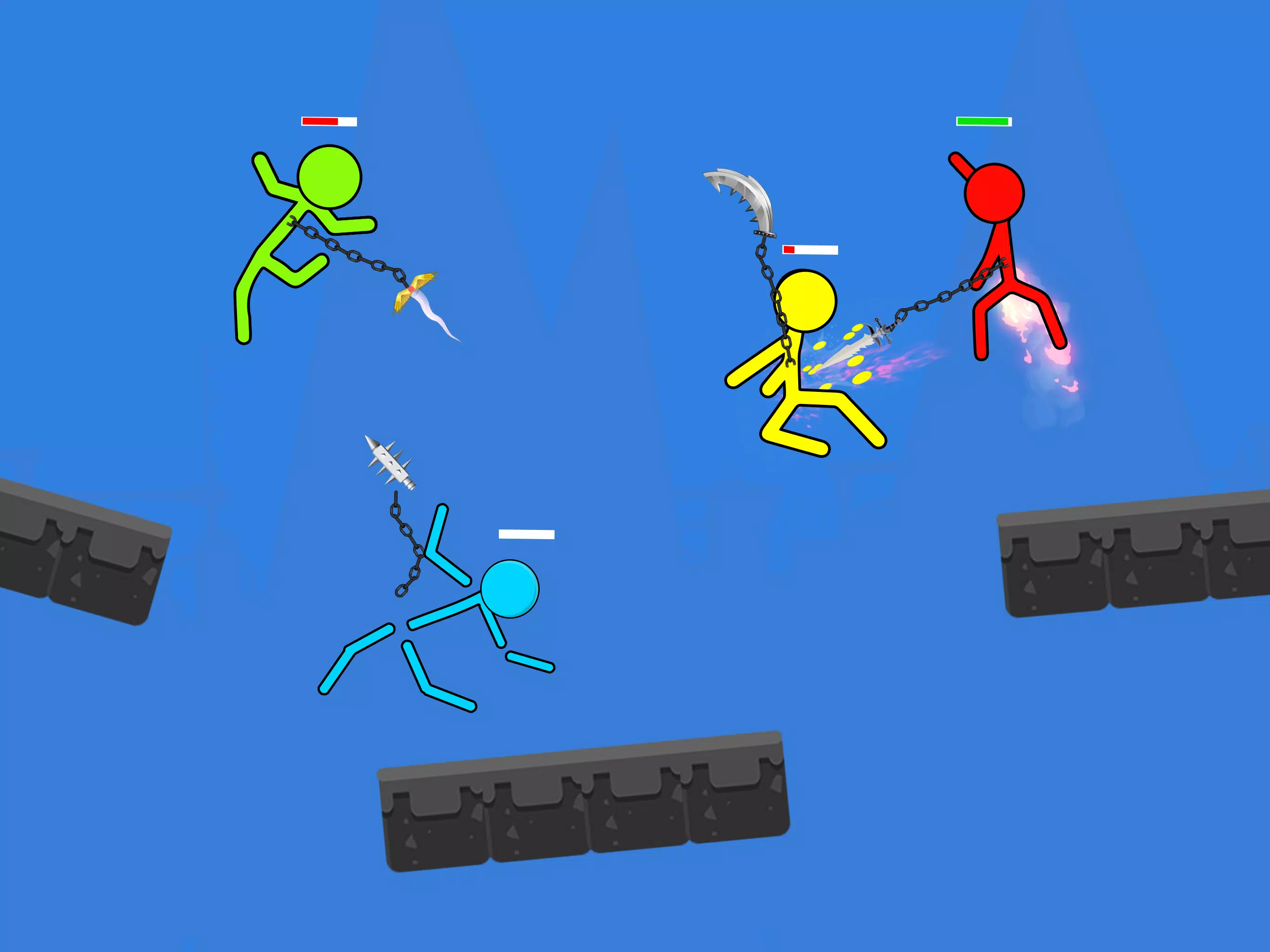 Stick Hero Stickman Smasher 螢幕截圖 3