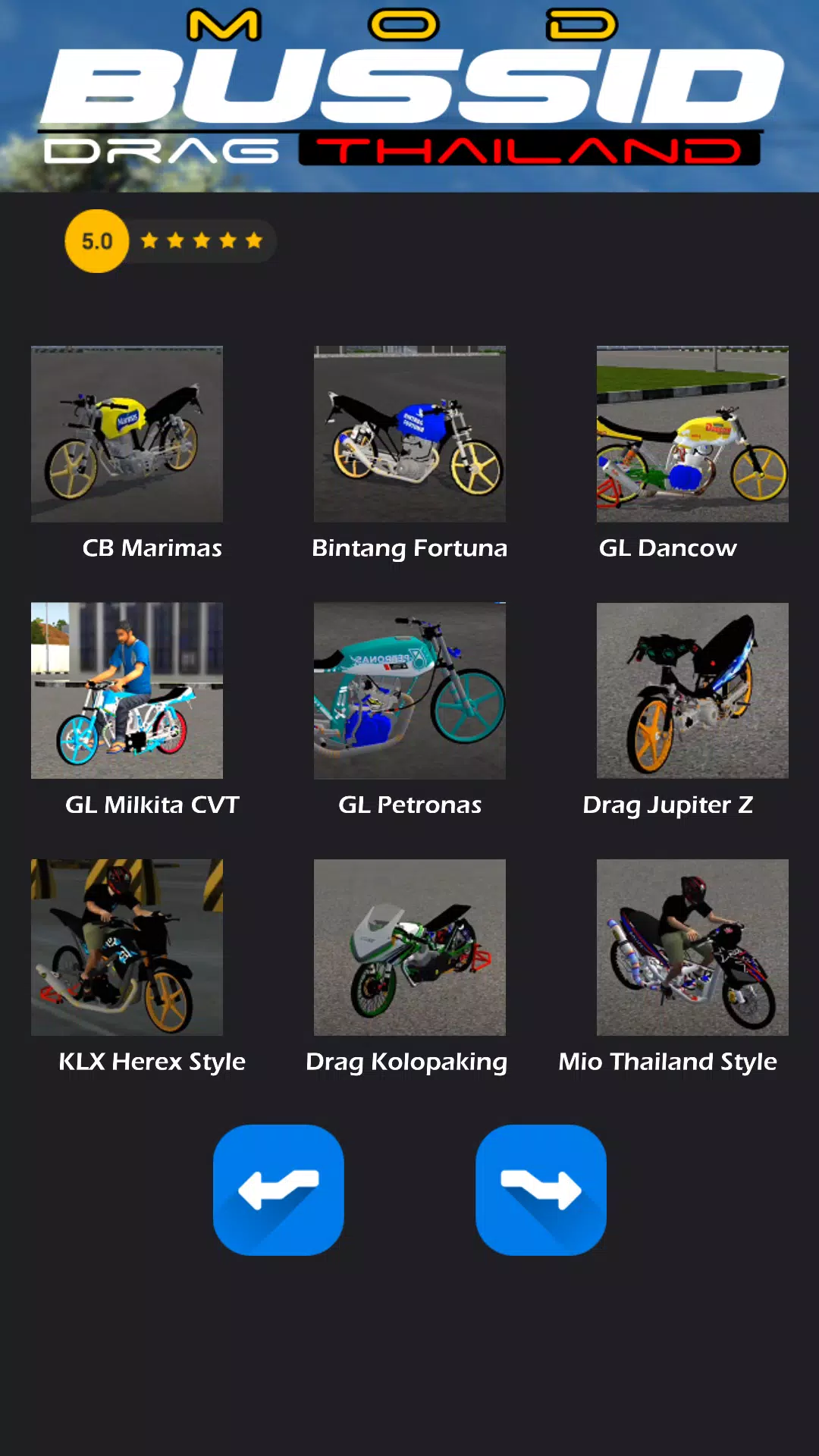 Mod Bussid Drag Thailand应用截图第2张