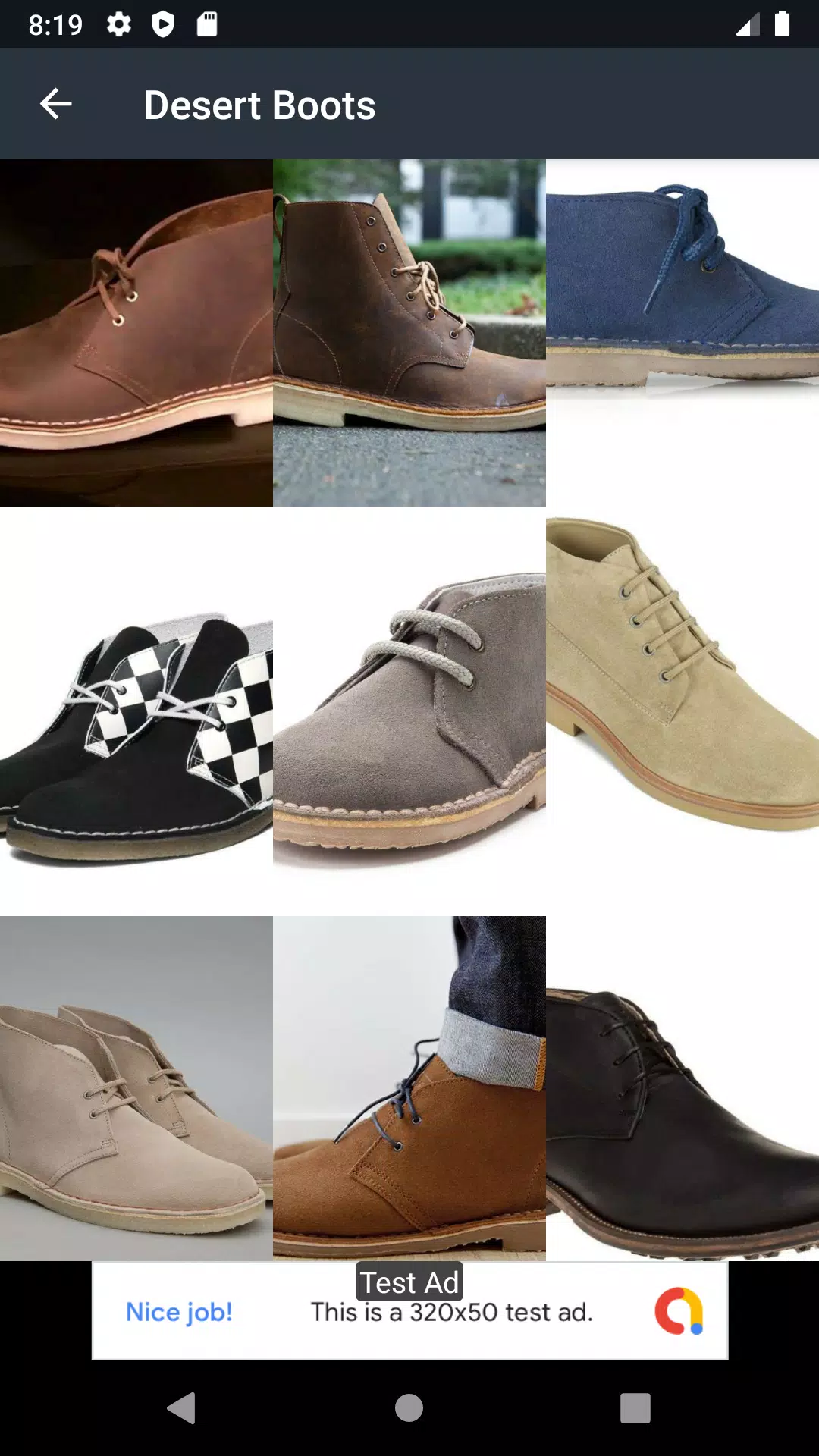 Desert Boots Ideas Ảnh chụp màn hình 1