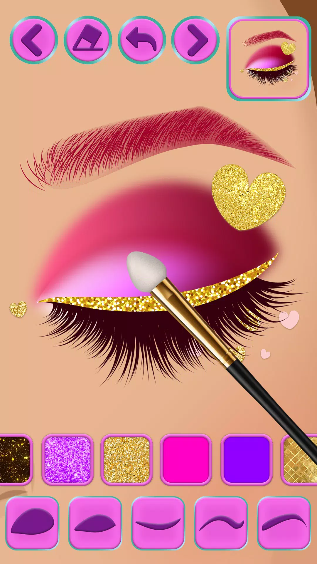 Eye makeup for girls 스크린샷 2