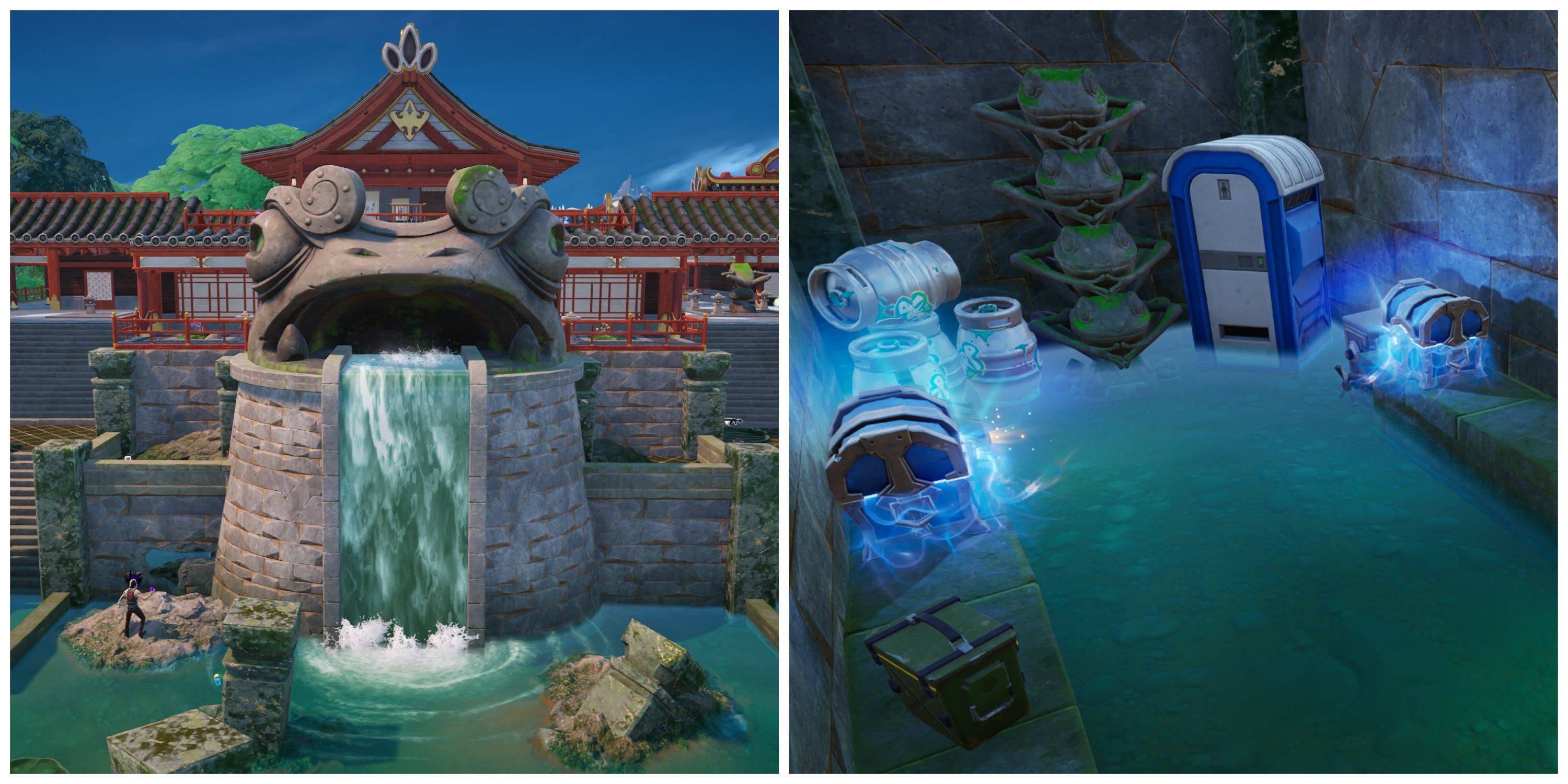 Fortnite: Secret Vault Lokalizacja w zalewanych żabach