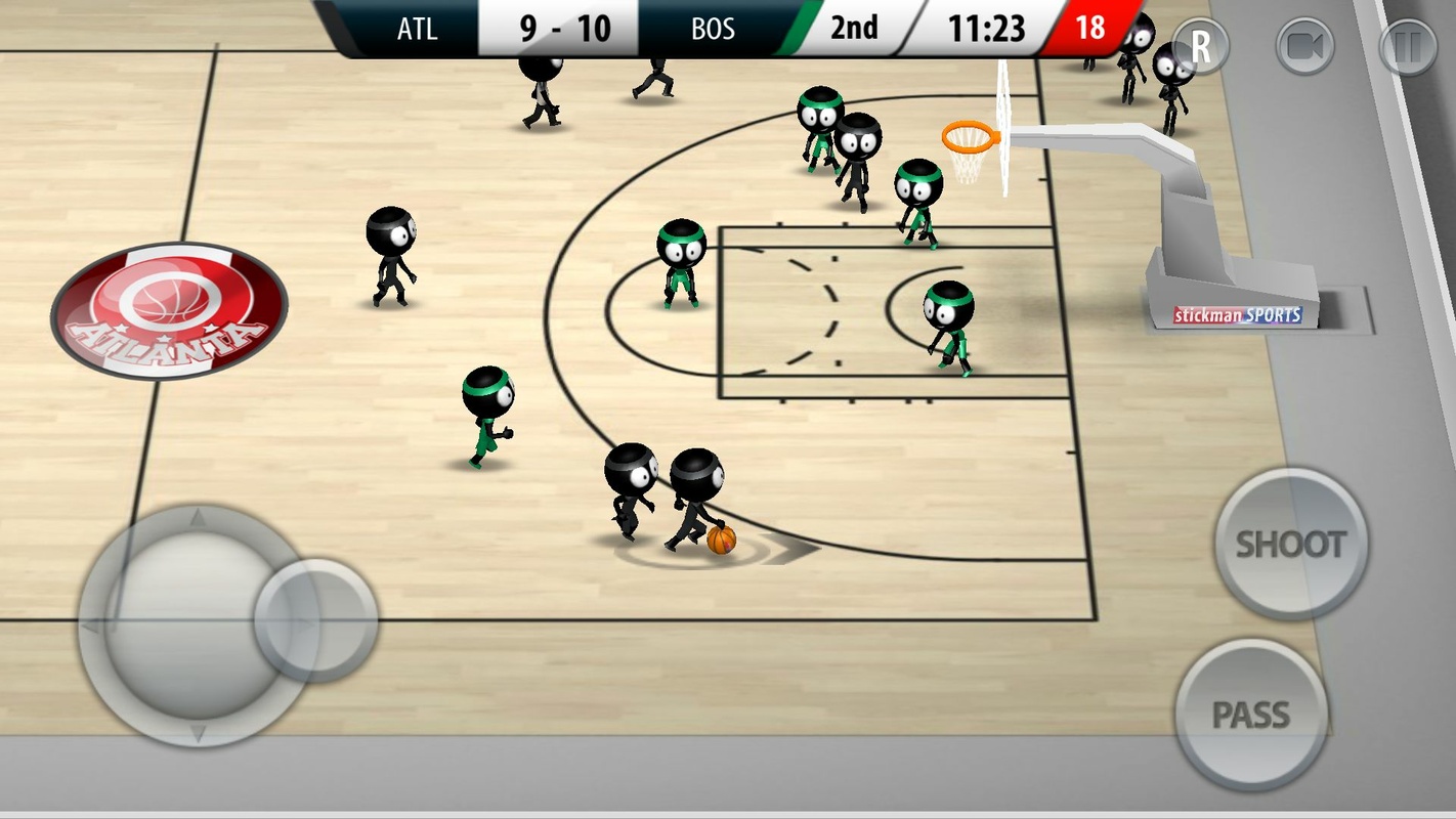 Stickman Basketball 2017 Capture d'écran 0