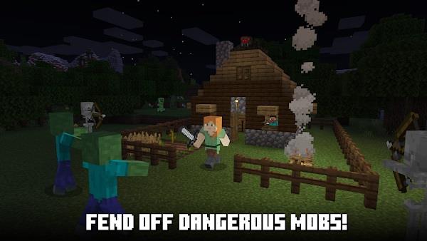 Minecraft-Demoversion Screenshot 1