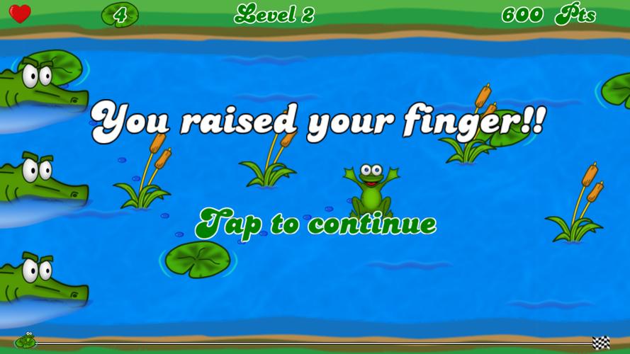 Frosch Spiel Punkte verbinden Screenshot 2