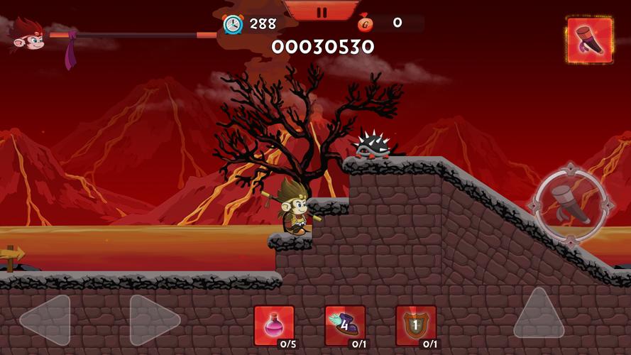 Willie the monkey king island Zrzut ekranu 0