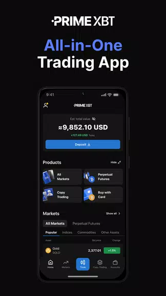 PrimeXBT Trading & Investing Screenshot 0