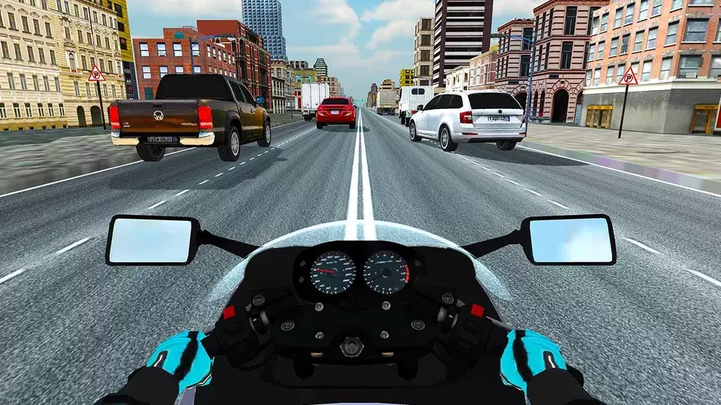 Highway Traffic Rider - 3D Bik स्क्रीनशॉट 1