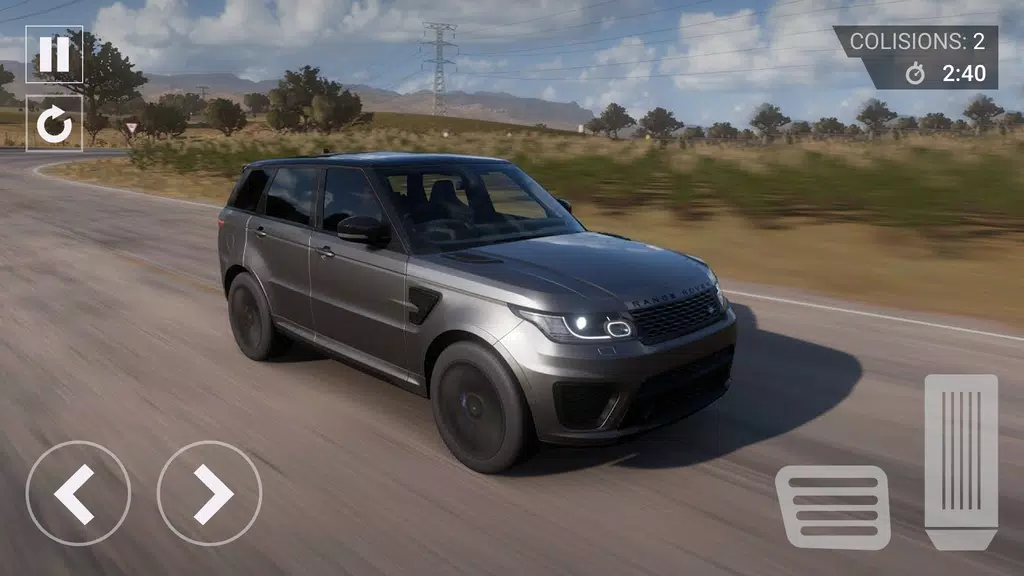 Drive Range Rover Sport Drift Captura de pantalla 0