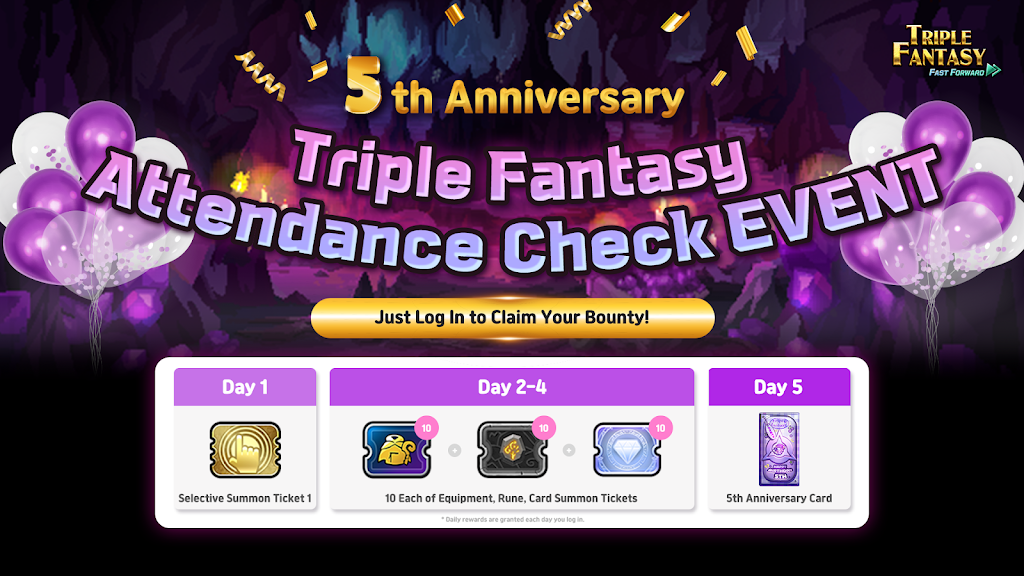 Triple Fantasy FF: 500 summons Ảnh chụp màn hình 0