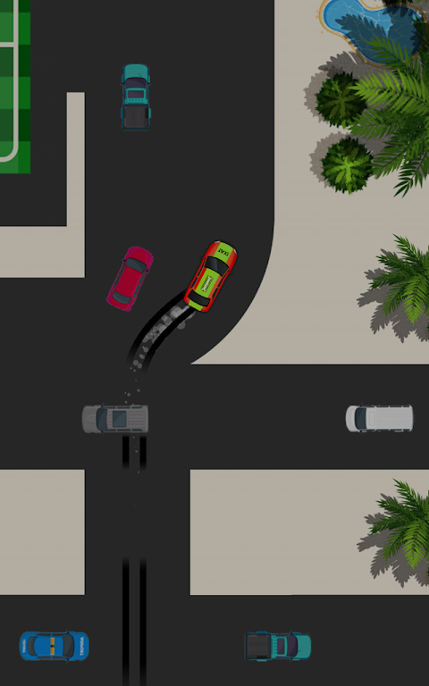 Idle Taxi: Driving Simulator Captura de tela 3