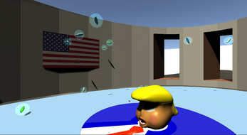 tossAR - Augmented Reality Trump Captura de pantalla 0