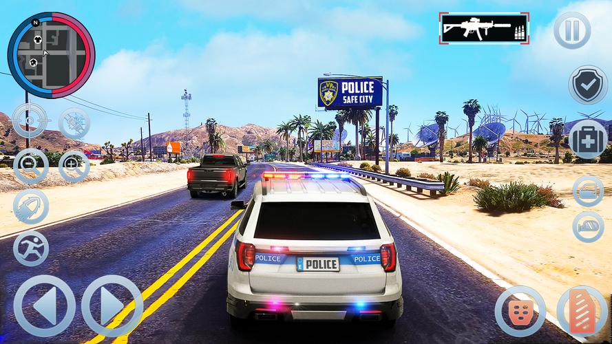 Police Game Transport Truck Screenshot 2