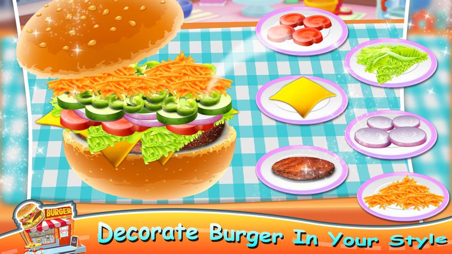 Pizza Burger - Cooking Games Ảnh chụp màn hình 3