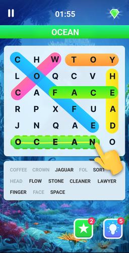 Word search - Word games Ảnh chụp màn hình 0
